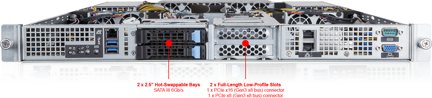 Описание: GIGABYTE G190-H44 Front Detail